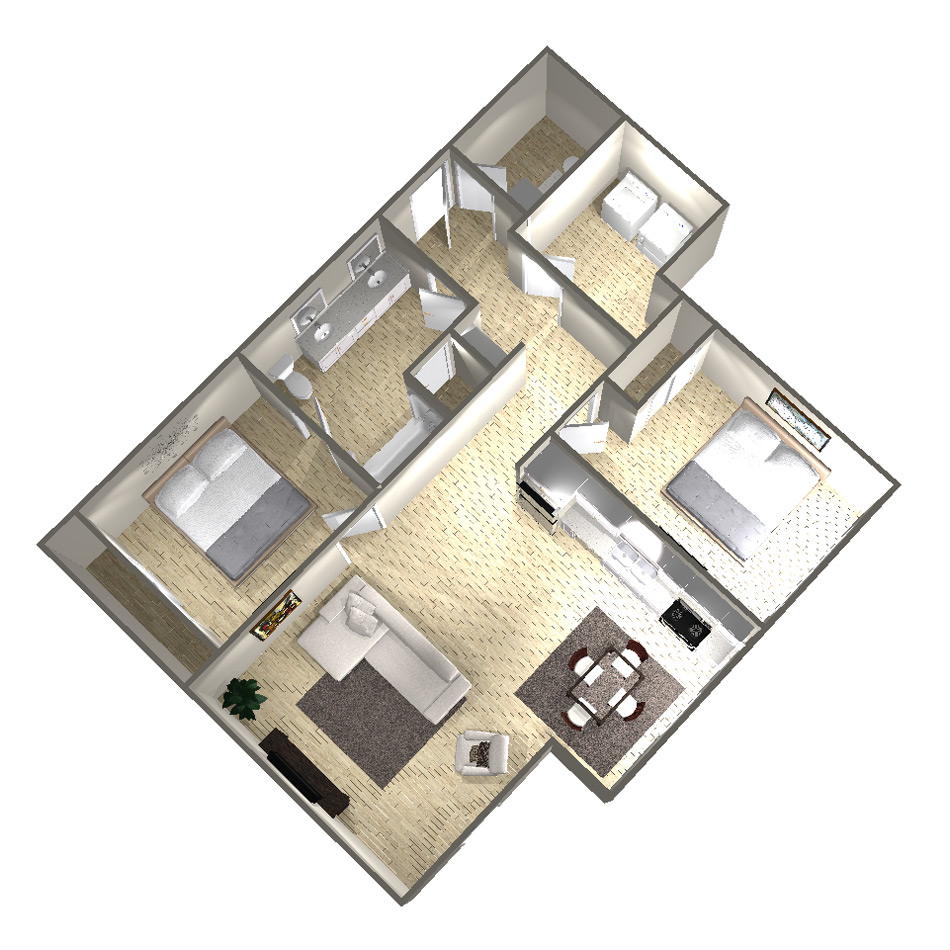 2 Bedroom - Floor Plan G